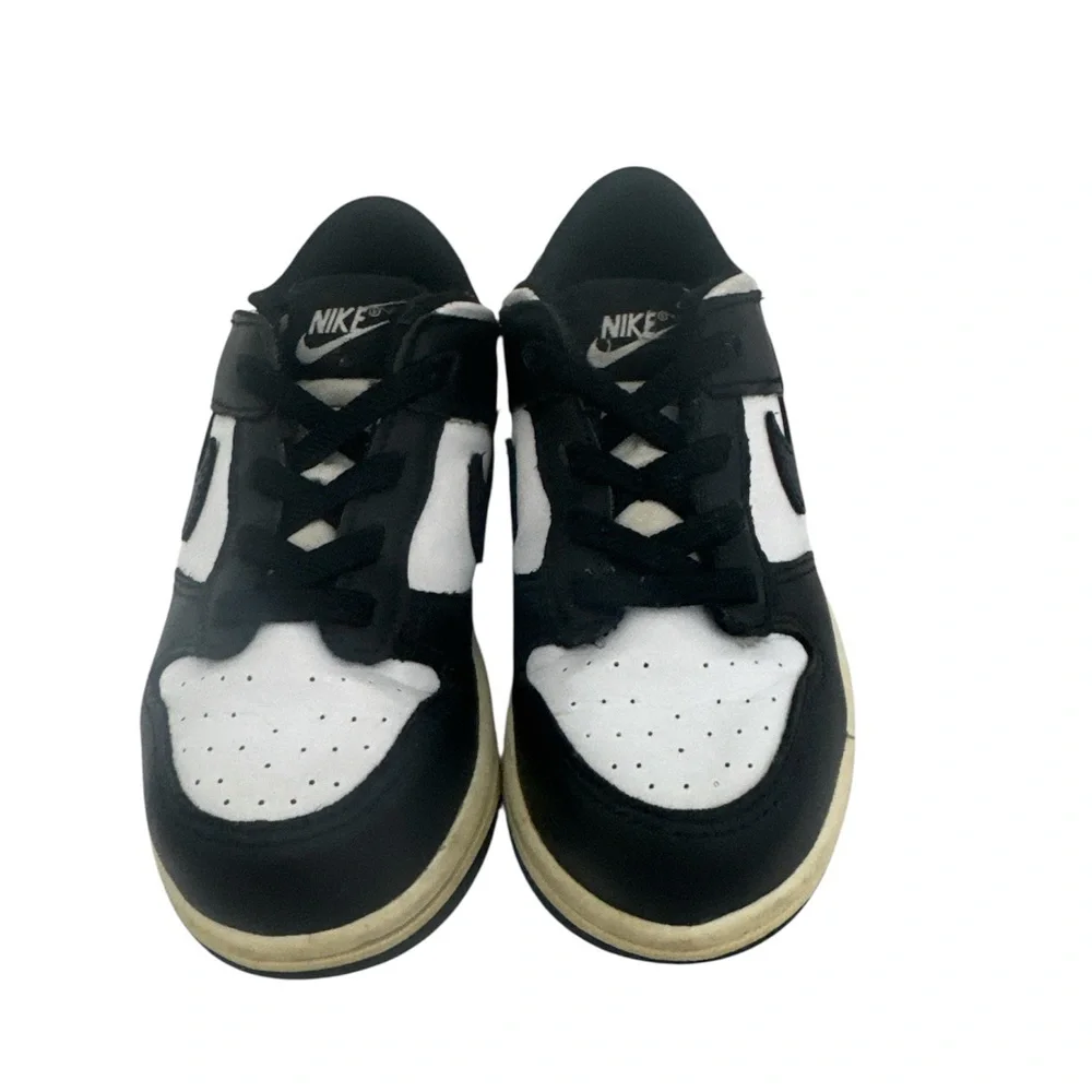 Nike Kids Black and White Sneakers - Picture 3 of 10